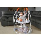 „Fejlesztő játék babáknak 6 hónapos kortól – 360° forgó ülés és interaktív játékok”