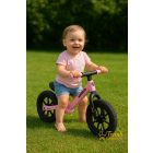 Pink futóbicikli 12” – világító és pumpálható kerekekkel, könnyű vázas kialakítás