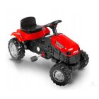  Ráülős, pedálos traktor - Piros