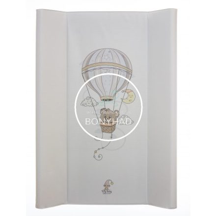 Pelenkázó lap - Puha - 70 x 50 cm -  Barna hőlégballon