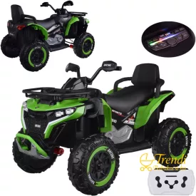 Quad XXL - 4x4 - Zöld - Távirányítóval