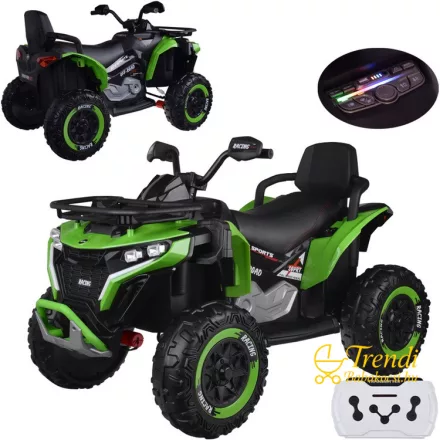 Quad XXL - 4x4 - Zöld - Távirányítóval