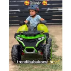 Quad XXL - 4x4 - Zöld - Távirányítóval