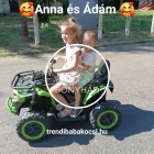 Quad XXL - 4x4 - Zöld - Távirányítóval