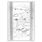 Pelenkázó lap - Puha - 70 x 50 cm -  Happy Dreams