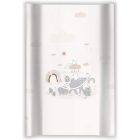 Pelenkázó lap - Puha - 70 x 50 cm -  Szivárványos Elefántok