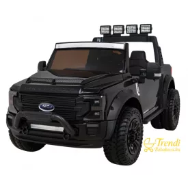 XXL Ford Super Duty elektromos kisautó - fekete