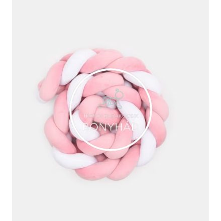 Rácsvédő fonott 200 cm - Pasztell Pink
