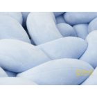 Rácsvédő fonott 200 cm - Halványkék