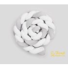 Rácsvédő fonott 200 cm - Világos szürke