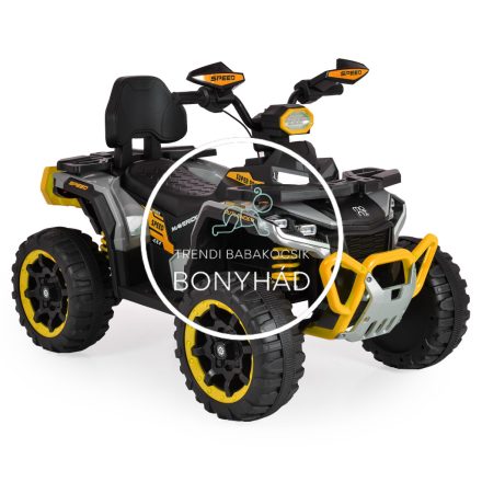 Quad 4x25 watt - Sárga - Távirányítóval