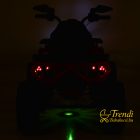 Quad 4x25 watt - Sárga - Távirányítóval