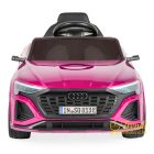 Audi SQ8 akkumulátoros gyermek autó - Rózsaszín