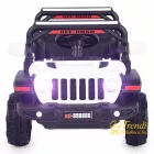 Tango 12V elektromos jeep gyermekeknek – távirányítóval, hintázó funkcióval - Fehér