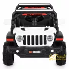 Tango 12V elektromos jeep gyermekeknek – távirányítóval, hintázó funkcióval - Fehér