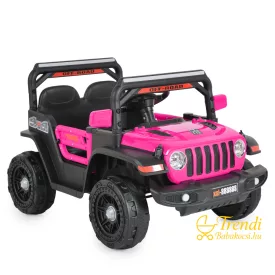   Tango 12V elektromos jeep gyermekeknek – távirányítóval, hintázó funkcióval - Rózsaszín