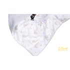 Babatakaró hordozóba - Szürke minky - Cuki libák