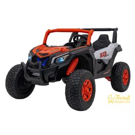   XXL Buggy terepjáró elektromos kisautó – Narancs, 4×200W, 24V, 2 személyes