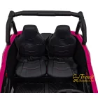 XXL Buggy terepjáró elektromos kisautó – Rózsaszín, 4×200W, 24V, 2 személyes