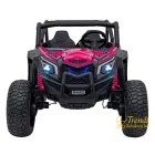 XXL Buggy terepjáró elektromos kisautó – Rózsaszín, 4×200W, 24V, 2 személyes