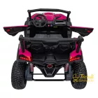XXL Buggy terepjáró elektromos kisautó – Rózsaszín, 4×200W, 24V, 2 személyes