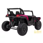 XXL Buggy terepjáró elektromos kisautó – Rózsaszín, 4×200W, 24V, 2 személyes