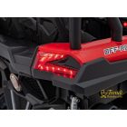 XXL Buggy terepjáró elektromos kisautó – Piros, 4×200W, 24V, 2 személyes