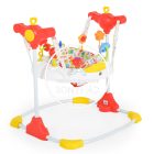 „Fejlesztő játék babáknak 6 hónapos kortól – 360° forgó ülés és interaktív játékok”