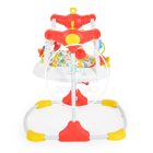 „Fejlesztő játék babáknak 6 hónapos kortól – 360° forgó ülés és interaktív játékok”