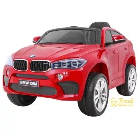 BMW X6M elektromos gyermekautó – Metálpiros